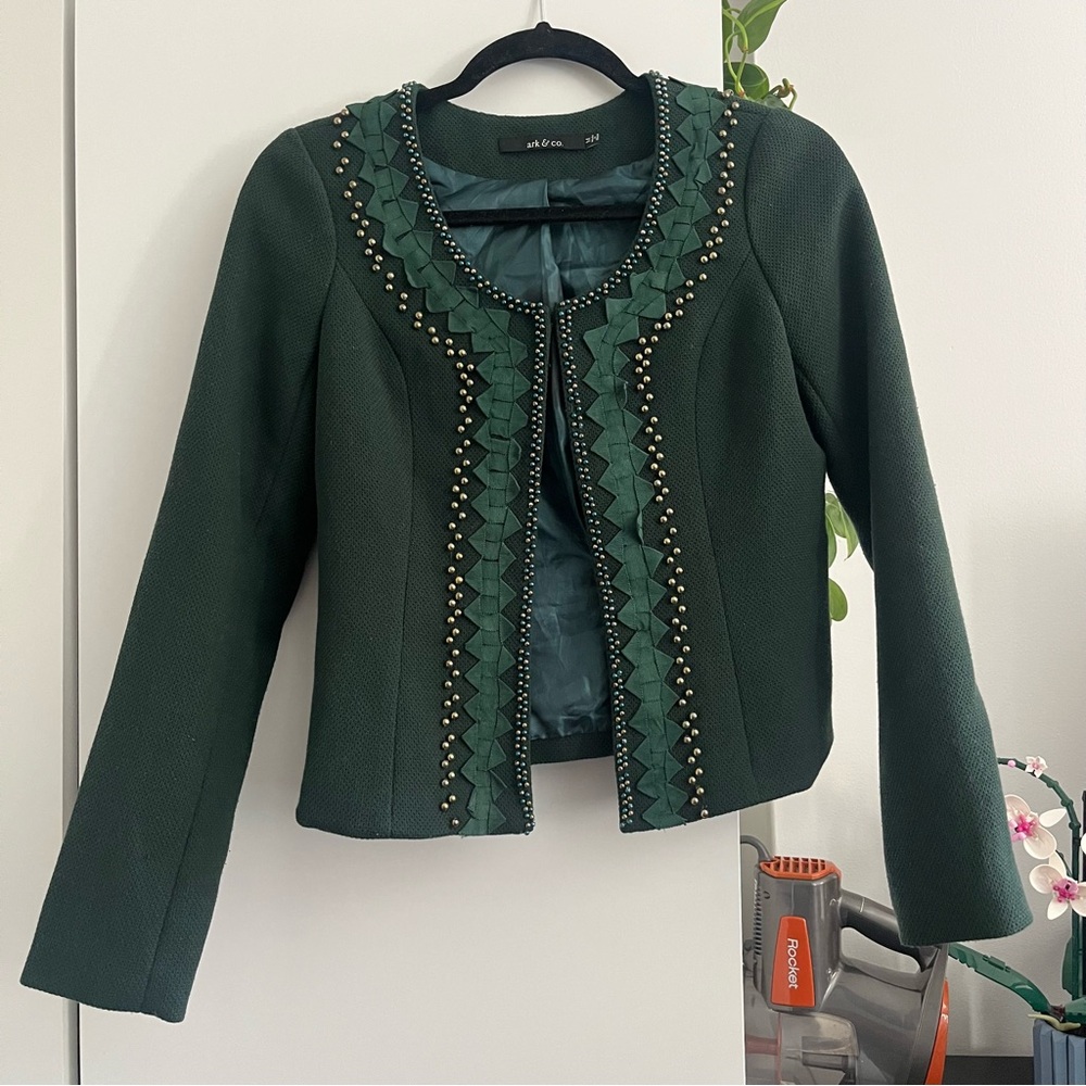 {Ark & co} 🔷 beaded blazer